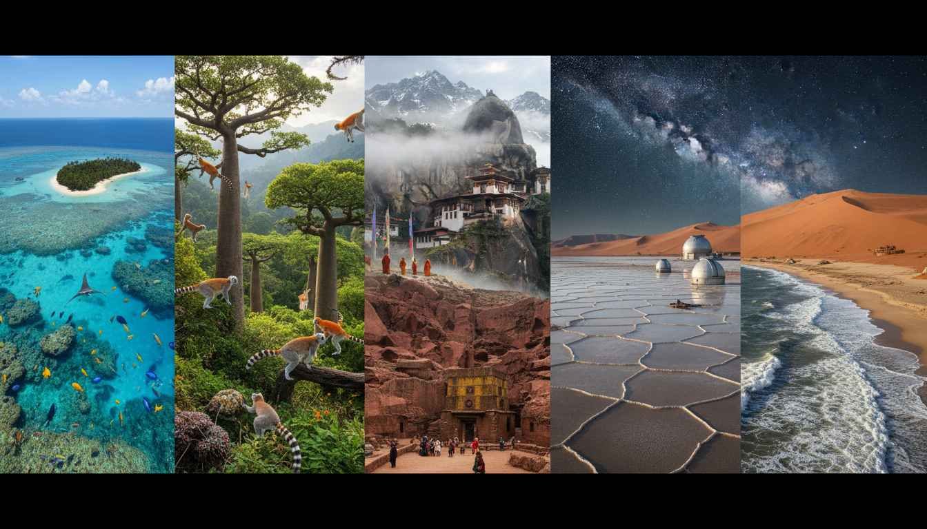 most exotic places in the world to visit