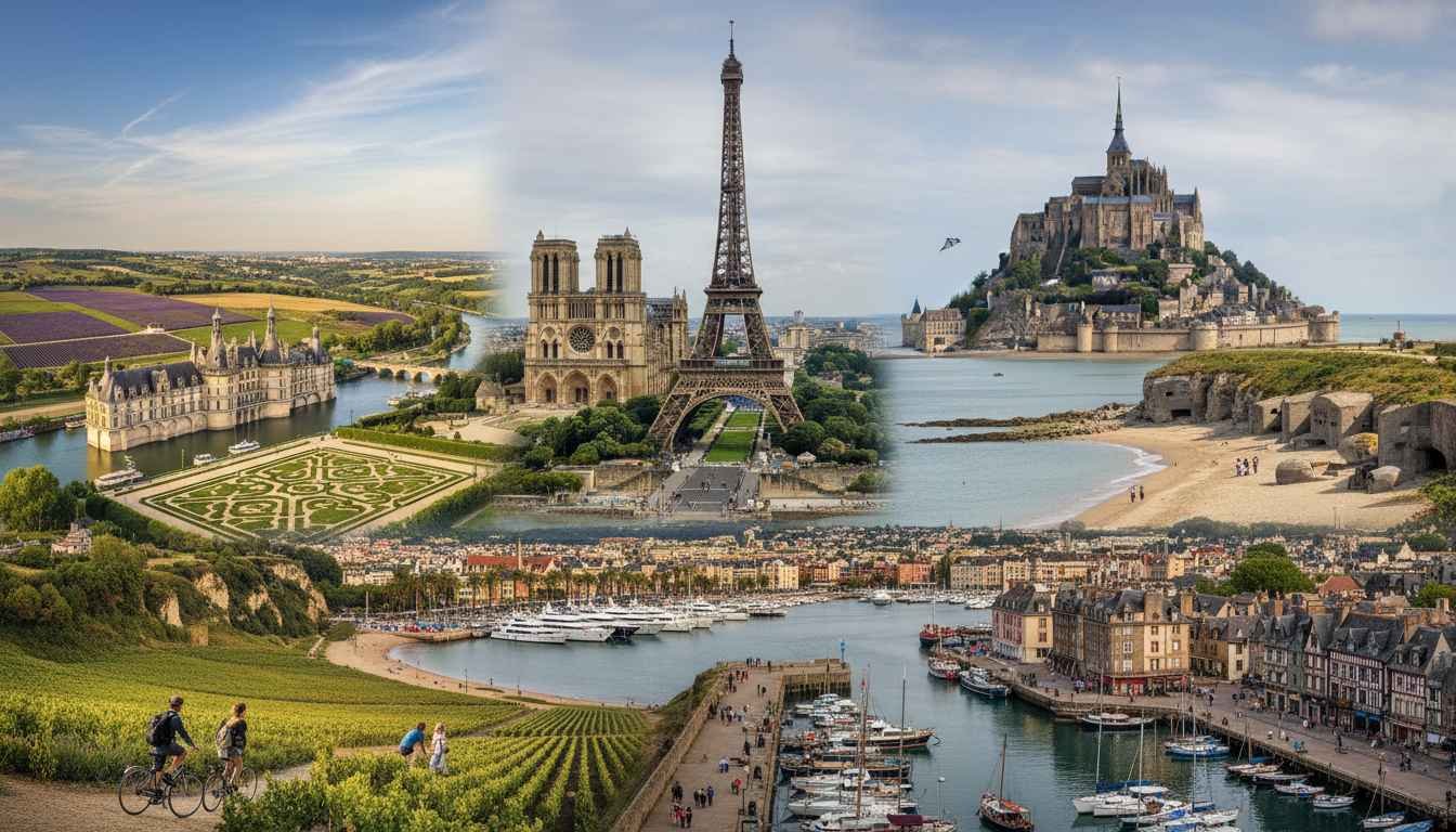 most popular places in france to visit