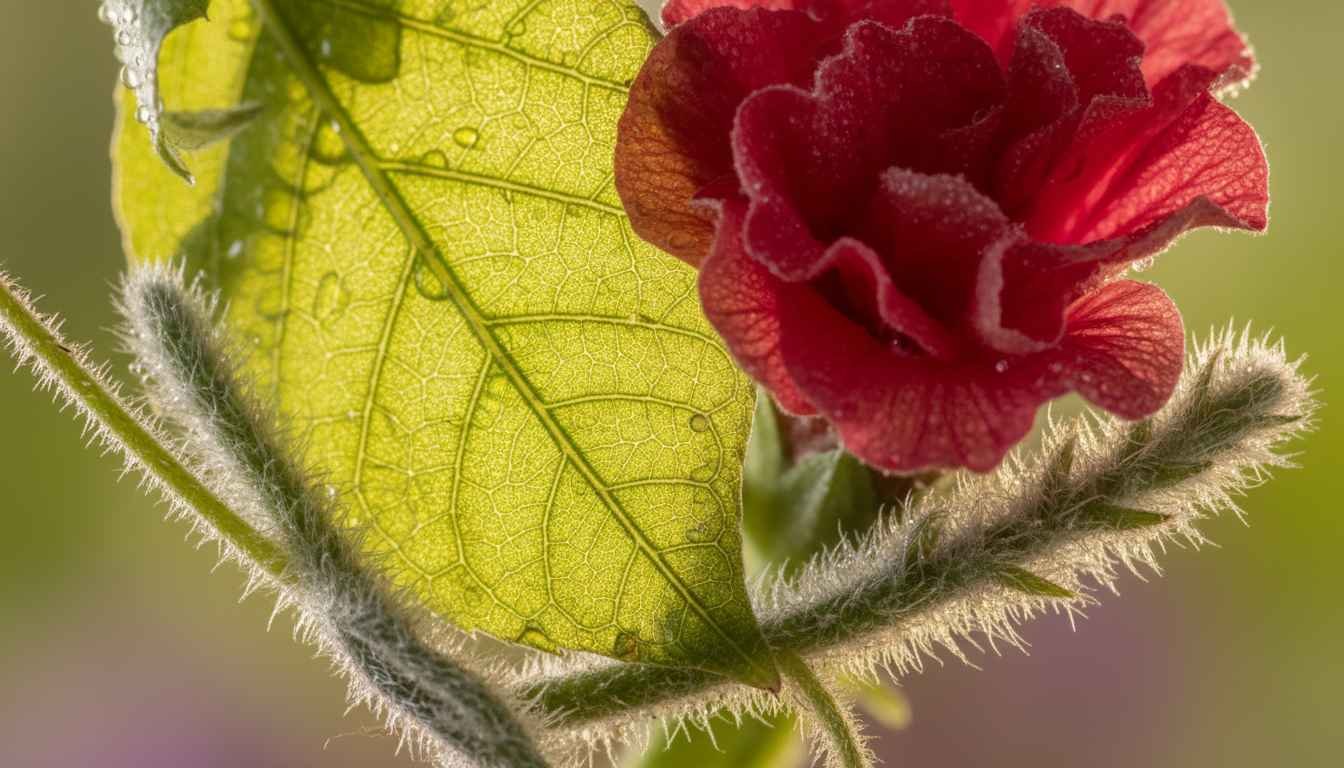 macro photography of plants