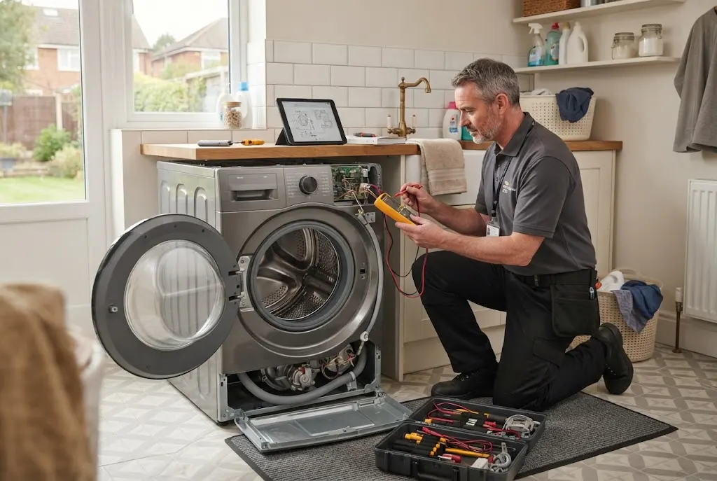 Washer dryer repair service for common washing and drying faults